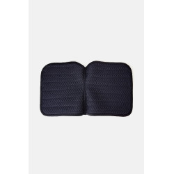 Tapis de selle Horze Velvet Wave dressage Marine odyssey Bleu marine Tapis de selle Horze Velvet Wave dressage Marine odyssey Bleu marine