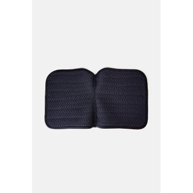 Tapis de selle Horze Velvet Wave dressage Marine odyssey Bleu marine Tapis de selle Horze Velvet Wave dressage Marine odyssey Bleu marine