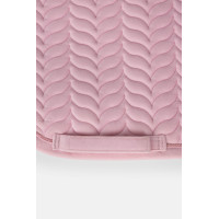 Tapis de selle Horze Velvet Wave dressage Rose pâle
