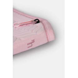 Tapis de selle Horze Velvet Wave dressage Rose pâle Tapis de selle Horze Velvet Wave dressage Rose pâle