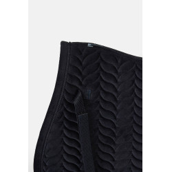 Tapis de selle Horze Velvet Wave mixte Marine odyssey Bleu marine