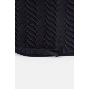 Tapis de selle Horze Velvet Wave mixte Marine odyssey Bleu marine