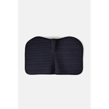 Tapis de selle Horze Velvet Wave mixte Marine odyssey Bleu marine