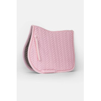 Tapis de selle Horze Velvet Wave mixte Rose pâle