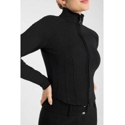 Veste d'entraînement Horze Viveka perforée femme Noir Veste d'entraînement Horze Viveka perforée femme Noir