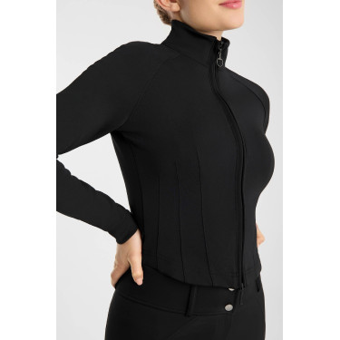Veste d'entraînement Horze Viveka perforée femme Noir Veste d'entraînement Horze Viveka perforée femme Noir