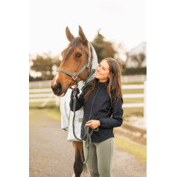 Veste d’équitation Horze Fiora légère imperméable femme Marine foncé Bleu Veste d’équitation Horze Fiora légère imperméable femme Marine foncé Bleu
