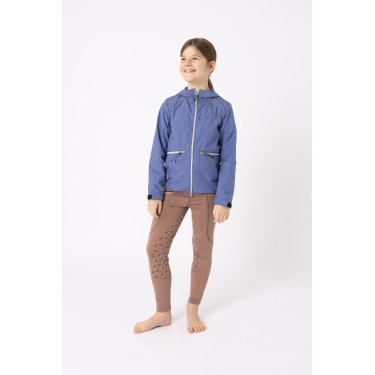 Veste de concours doublée Yona enfant Velvet morning Bleu