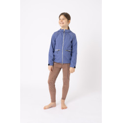 Veste de concours Horze doublée Yona enfant Velvet morning Bleu