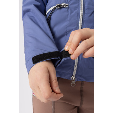 Veste de concours Horze doublée Yona enfant Velvet morning Bleu
