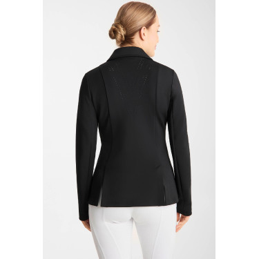 Veste de concours Horze Gisela perforée femme Noir Veste de concours Horze Gisela perforée femme Noir