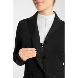 Veste de concours Horze Gisela perforée femme Noir