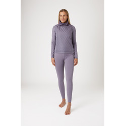 Veste sans manches d'équitation Horze hybride Riley femme Raisin royal Violet