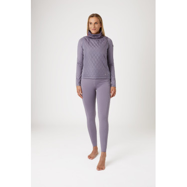 Veste sans manches d'équitation Horze hybride Riley femme Raisin royal Violet