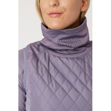 Veste sans manches d'équitation Horze hybride Riley femme Raisin royal Violet