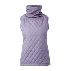 Veste sans manches d'équitation Horze hybride Riley femme Raisin royal Violet