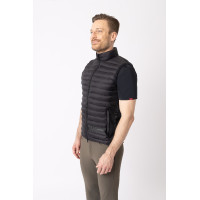 Veste sans manches d'équitation B Vertigo Simon ultralégère rembourrée homme Gris anthracite foncé