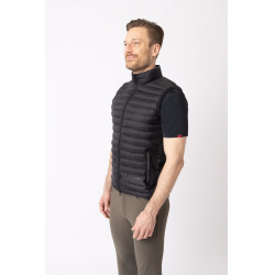 Veste sans manches d'équitation B Vertigo Simon ultralégère rembourrée homme Gris anthracite foncé Veste sans manches d'équitation B Vertigo Simon ultralégère rembourrée homme Gris anthracite foncé