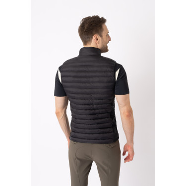 Veste sans manches d'équitation B Vertigo Simon ultralégère rembourrée homme Gris anthracite foncé Veste sans manches d'équitation B Vertigo Simon ultralégère rembourrée homme Gris anthracite foncé