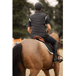 Veste sans manches d'équitation B Vertigo Simon ultralégère rembourrée homme Gris anthracite foncé Veste sans manches d'équitation B Vertigo Simon ultralégère rembourrée homme Gris anthracite foncé