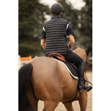 Veste sans manches d'équitation B Vertigo Simon ultralégère rembourrée homme Gris anthracite foncé Veste sans manches d'équitation B Vertigo Simon ultralégère rembourrée homme Gris anthracite foncé