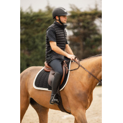 Veste sans manches d'équitation B Vertigo Simon ultralégère rembourrée homme Gris anthracite foncé Veste sans manches d'équitation B Vertigo Simon ultralégère rembourrée homme Gris anthracite foncé