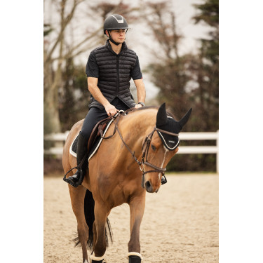 Veste sans manches d'équitation B Vertigo Simon ultralégère rembourrée homme Gris anthracite foncé Veste sans manches d'équitation B Vertigo Simon ultralégère rembourrée homme Gris anthracite foncé