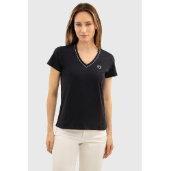 T-shirt Harcour Berenice femme Marine Bleu marine