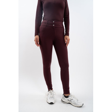 Pantalon équitation Luce Harcour Aubergine Bordeaux Pantalon équitation Luce Harcour Aubergine Bordeaux