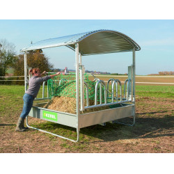 Filet à foin râtelier 2,8 m Kerbl Filet à foin râtelier 2,8 m Kerbl