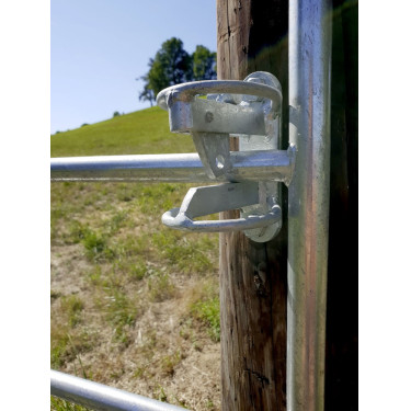 Option de fermeture à cadenas pour barrière d'herbage Kerbl Option de fermeture à cadenas pour barrière d'herbage Kerbl