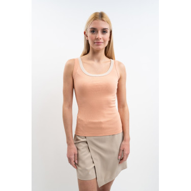 Débardeur Harcour Tazam femme Abricot Orange