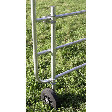 Roue d'appui pour porte d'herbage Kerbl Roue d'appui pour porte d'herbage Kerbl