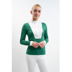 Polo de concours Harcour Prague femme Vert émeraude