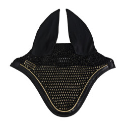 Bonnet cheval Harcour Freya Noir / noir gold Bonnet cheval Harcour Freya Noir / noir gold