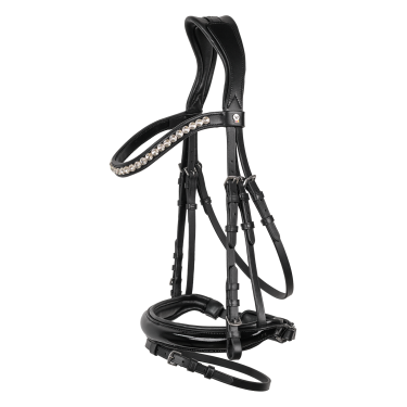 Bridon Evermore X-Line Waldhausen Noir / noir Bridon Evermore X-Line Waldhausen Noir / noir