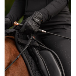 Cravache de dressage Noblesse Waldhausen Noir / or rosé Cravache de dressage Noblesse Waldhausen Noir / or rosé