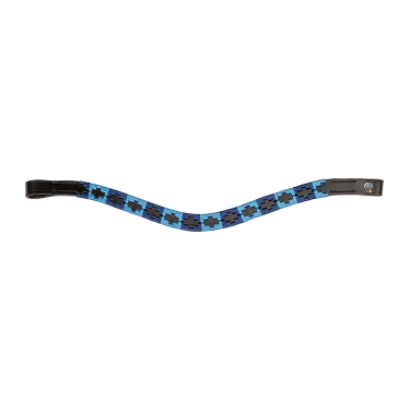 Frontal Waldhausen X-Line Polo noir Bleu / bleu clair