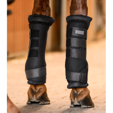 Guêtres d’écurie Waldhausen Breath par 2 Noir