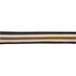 Licol en cuir Oxford X-Line Waldhausen noir Beige Licol en cuir Oxford X-Line Waldhausen noir Beige