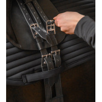 Rallonge de sangle de selle Waldhausen Noir