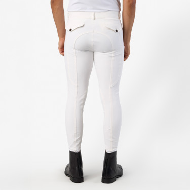 Pantalon d'équitation Euro-Star Camillo KneeGrip Blanc Pantalon d'équitation Euro-Star Camillo KneeGrip Blanc