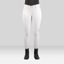 Pantalon d'équitation Euro-Star Arista Fashion Diamond FullGrip Blanc