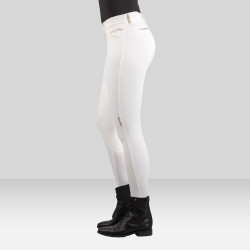 Pantalon d'équitation Euro-Star Arista Fashion Diamond FullGrip Blanc