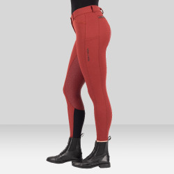 Pantalon d'équitation Euro-Star Arista Fashion Diamond FullGrip Grenade Rose