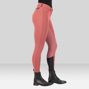 Pantalon d'équitation Euro-Star Arista Fashion Diamond FullGrip Rouan rouge Pantalon d'équitation Euro-Star Arista Fashion Diamond FullGrip Rouan rouge