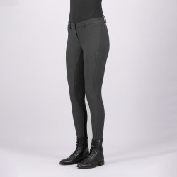 Pantalon d'équitation Euro-star Equitation Queen Diamond FullGrip été Noir