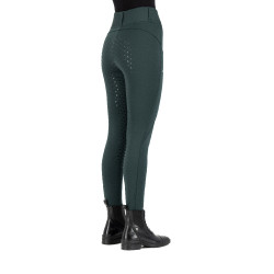 Legging d'équitation Easy Rider Don FullGrip Feuille noire
