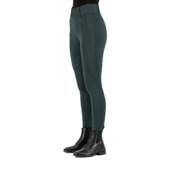 Legging d'équitation Easy Rider Don FullGrip Feuille noire