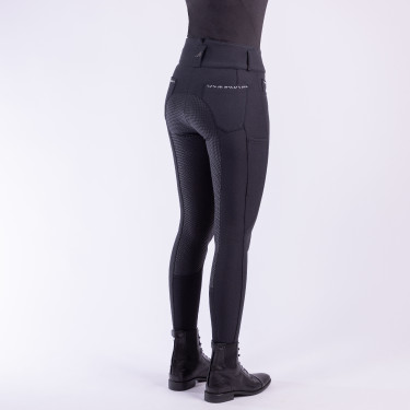 Pantalon d'équitation Euro-Star Amare FullGrip Noir